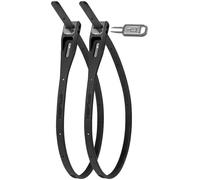 Hiplok Z-Lok Cierre De Seguridad Paquete Doble: Todo Negro