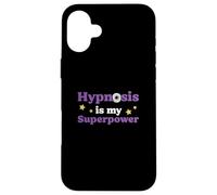 Hipnosis Divertida Es Mi Hipnoterapia Superpoder para Un Hipnotizador Carcasa para iPhone 16 Plus