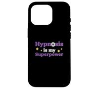 Hipnosis Divertida Es Mi Hipnoterapia Superpoder para Un Hipnotizador Carcasa para iPhone 16 Pro