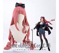 Hipnosis Mic Division Rap Battle DRB Ichijiku Kadenokoji Cosplay Pelucas Larga y rizada Clip Ponytail Hair Pelucas Anime Disfraz Peluca