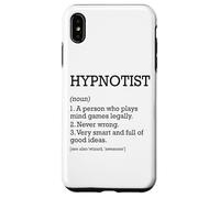 Hipnotizador Definición de Trabajo Personalizada Hipnosis Divertida Carcasa para iPhone XS MAX