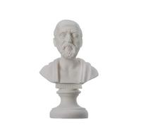 Hipócrates De Kos Padre De La Medicina Estatua De Alabastro Busto 15cm