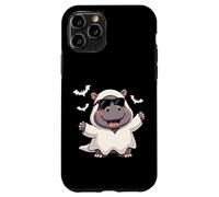 Hipopótamo Ghost Boo Cute Halloween Boo Hipopótamo Niños Carcasa para iPhone 11 Pro