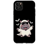 Hipopótamo Ghost Boo Cute Halloween Boo Hipopótamo Niños Carcasa para iPhone 11 Pro MAX