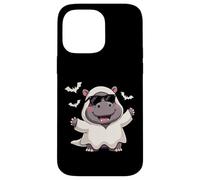 Hipopótamo Ghost Boo Cute Halloween Boo Hipopótamo Niños Carcasa para iPhone 14 Pro MAX