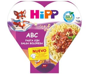 HiPP ABC Pasta de Letras con Salsa Boloñesa +1 Año BIO 250 gr