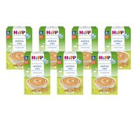 HiPP Biológico - Avena 100% - Papilla de Cereales Integrales - Pack 7X200 gr - Apta a partir de 5 meses - Sin lactosa, Sin glútén, sin azúcares añadidos