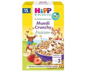 HiPP Biológico Mi Primer Desayuno Muesli Crunchy +15m 200 gr