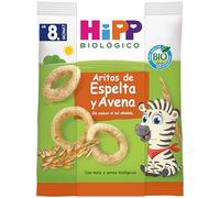 HiPP Aritos de Espelta y Avena +8m BIO 30 gr