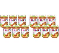 HiPP Biológico - Tarrito De Spaghetti Boloñesa BIO - Menú Bebé - Pack 6X190g - Ingredientes de Producción Ecológica - A Partir de 6 Meses (Paquete de 2)