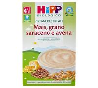 HiPP Crema di Cereali - Crema di Mais e Grano Saraceno con Avena, 200g
