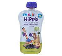 Hipp Pouches De Ciruela Pera Y Grosella Bio 100G S/A S/L
