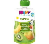 Pouche 100% Frutas Pera, Plátano y Kiwi BIO 100 gr
