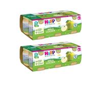 HiPP Puré de Manzana Golden, Leche, 12 Vasitos de 80gr (12x80gr)