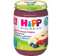 HiPP Tarrito de Manzana con Arándano y Plátano +4m BIO 190 gr