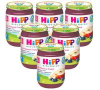 HiPP Tarrito de Manzana con Arándano y Plátano BIO +4m 6x190 gr