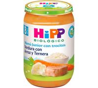 HiPP Tarrito de Verdura con Arroz y Ternera +8m BIO 220 gr
