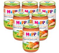 HiPP Tarrito de Verduras con Pasta y Pollo BIO +12m 6x220 gr