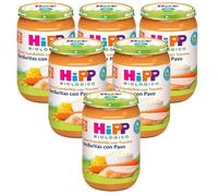 HiPP Tarrito de Verduritas con Pavo BIO +12m 6x220 gr