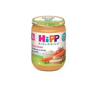 Hipp Tarrito Verduras Arroz con Pollo Bio +4M 190g