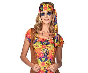 Hippie Heart Glasses Blue