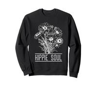 Hippie Soul, Flor de Margarita, Bohemio, Flores Silvestres, Ambiente Natural Sudadera