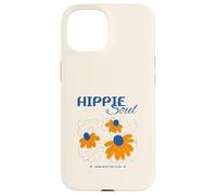 Hippie Soul - Grow with The Flow (gráfico de Flores) Carcasa para iPhone 15