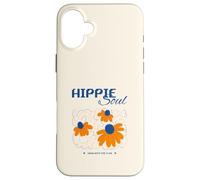 Hippie Soul - Grow with The Flow (gráfico de Flores) Carcasa para iPhone 16 Plus