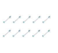 Hippo - Correa de seguridad ajustable para niños, para armarios, cajones, inodoros, neveras, armarios a prueba de bebés sin dedos atrapados, fácil de instalar, 10 unidades, Azul, Talla única
