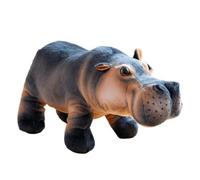 Hippo Plush - Realistic Stuffed Animal Toy, Nursery Decor Snuggle Companion | Adorable Soft Figure | Couch Travel Companion, Excellent Detailed Craftsmanship Snuggle Buddy Creative Animal Present