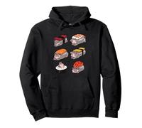 Hippo Sushi Sudadera con Capucha