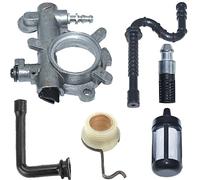 Hippotech Bomba de aceite aceite aceite gusano engranaje de accionamiento para motosierra Stihl 034 036 MS360, sustituye a número de pieza de fabricación: 1125 640 3201.