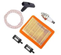 Hippotech Cable de arranque de bujía del filtro de aire con reemplazo de manija para Stihl Fs120, Fs200 y Fs250