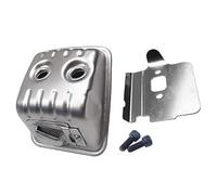 Hippotech Escape Silenciador con Aislante Térmico para Motosierra Husqvarna 435 440 440E 445 450