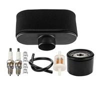 Hippotech Filtro de aire y filtro de aceite con kit de ajuste para Kawasaki FR651V FR691V FR730V FS481V FS541V FS600V FS651V FS691V FS730V Motor de 4 tiempos John Deere Gravely Lawn Mower Tractor