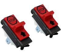 Hippotech Paquete de 2 interruptores de encendido/apagado para motosierra Husqvarna 40/41/42/45/50/51/55/61/66/162