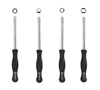 Hippotech Paquete de 4 herramientas de ajuste de carburador para motor de 2 tiempos Husqvarna Craftsman Chainsaw Weedeater