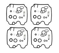 Hippotech Paquete de 4 kits de reparación de carburador de motocicleta para Yamaha XJ 600 XJ600S Diversion 1992 XJ600N 1994-1995