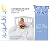 Hippychick DM02005HC - Sábana de repuesto para cama infantil, 70 x 140 cm, color blanco