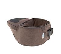 Hippychick Hipseat - Portabebés, color marrón, taburete ligero que ahorra espalda, diseño ergonómico, correa ajustable, adecuado para bebés de 6 meses a 3 años, color mezclilla moca