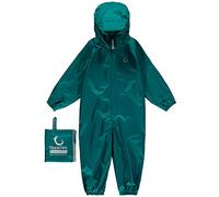 Hippychick Traje Impermeable Todo En Uno Packasuit Traje Impermeable Todo En Uno Packasuit, Unisex niños, Botella Verde, 18-24mths