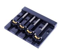 Hipshot - Puente de graves de alta masa KickAss para Fender de 5 pernos, color negro