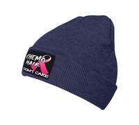 Hipster Gorro Beanie El Cabello de quimioterapia no es una Buena noticia para la concienciación sobre el cáncer de Mama Gorro Invierno Suave Sombreros de Invierno para Hombre Esquí Deporte