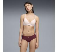 Hípster PUMA sin costuras para mujer (paquete de 2), Ropa, Rojo, 1