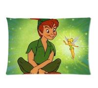 HipsterOne Peter Pan and Tinkerbell Pillow Case Cover Custom Pillowcase (Standard 20x30 inch) Sam-19-169