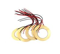 Hipzeepo 10 Piezas de Placa de Oblea de CeráMica PiezoeléCtrica PiezoeléCtrica de 27 Mm de DiáMetro para Altavoz Zumbador