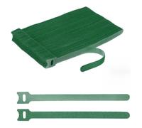 Hipzeepo 100 Bridas Reutilizables Autoadherentes de 20 cm para Cables de Alimentación, Datos y TV/PC.