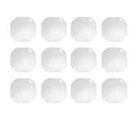 Hipzeepo 12 Tapas Octogonales para Caja Eléctrica, Tapas Metálicas para Caja de Conexiones, Tapa Ciega para Caja de Salida Octogonal de 4 Pulgadas.