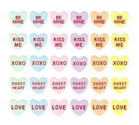 Hipzeepo 125 Corazones de San Valentín para Rellenar Jarrones con Decoración Romántica.