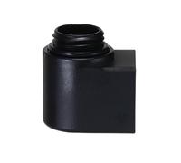 Hipzeepo Adaptador de Codo de Cobre con Rosca G1/4 de 19 mm y 90 Grados para Accesorios de Computadora Refrigerados por Agua.